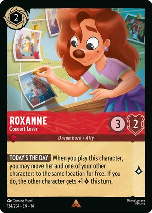 Roxanne - Concert Lover (124/204) [Hyperia City] Cold Foil