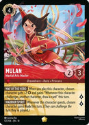 Mulan - Martial Arts Master (127/204) [Hyperia City] Cold Foil