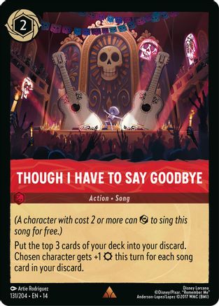 Though I Have to Say Goodbye (131/204) [Hyperia City] Cold Foil