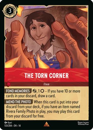 The Torn Corner (133/204) [Hyperia City] Cold Foil