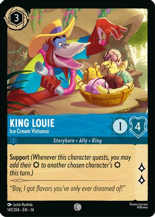 King Louie - Ice Cream Virtuoso (141/204) [Hyperia City] Cold Foil