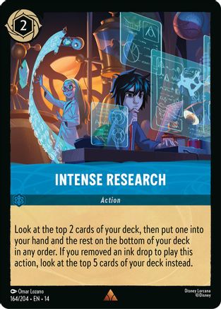 Intense Research (164/204) [Hyperia City] Cold Foil