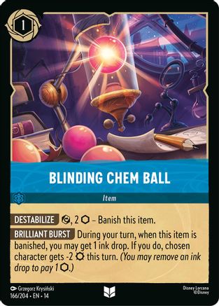 Blinding Chem Ball (166/204) [Hyperia City] Cold Foil