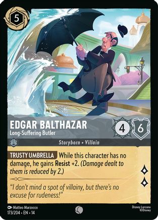 Edgar Balthazar - Long-Suffering Butler (173/204) [Hyperia City]