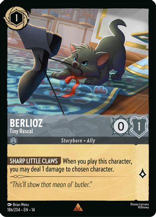 Berlioz - Tiny Rascal (186/204) [Hyperia City] Cold Foil