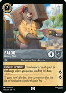Baloo - Delivery Pilot (188/204) [Hyperia City] Cold Foil