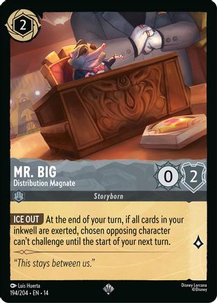 Mr. Big - Distribution Magnate (194/204) [Hyperia City] Cold Foil