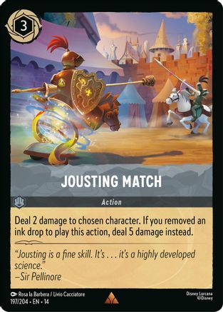 Jousting Match (197/204) [Hyperia City] Cold Foil