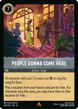People Gonna Come Here (200/204) [Hyperia City] Cold Foil