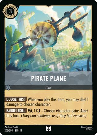 Pirate Plane (202/204) [Hyperia City] Cold Foil