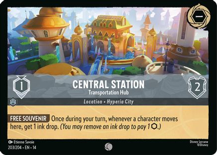 Central Station - Transportation Hub (203/204) [Hyperia City] Cold Foil
