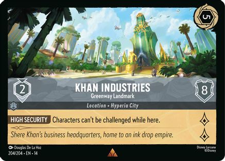 Khan Industries - Greenway Landmark (204/204) [Hyperia City] Cold Foil