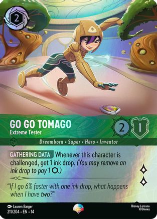 Go Go Tomago - Extreme Tester (Epic) (211/204) [Hyperia City] Holofoil