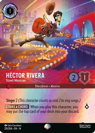 Hector Rivera - Street Musician (Epic) (215/204) [Hyperia City] Holofoil