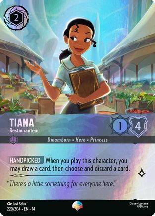 Tiana - Restauranteur (Epic) (220/204) [Hyperia City] Holofoil