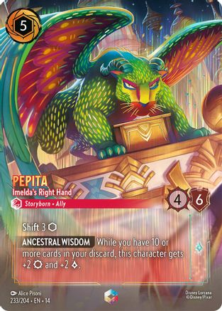 Pepita - Imelda's Right Hand (Enchanted) (233/204) [Hyperia City] Holofoil