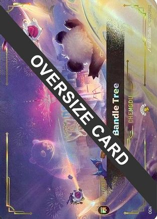 Bandle Tree (Oversized) (278a/298) [Riftbound Worlds Bundle 2025] Foil