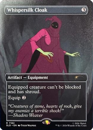 Whispersilk Cloak (7182) [Secret Lair Drop Series]