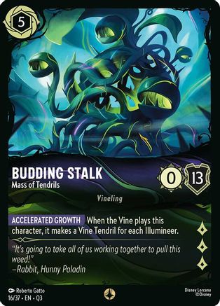 Budding Stalk - Mass of Tendrils (16/37) [Illumineers Quest The Great Hunny Rescue]