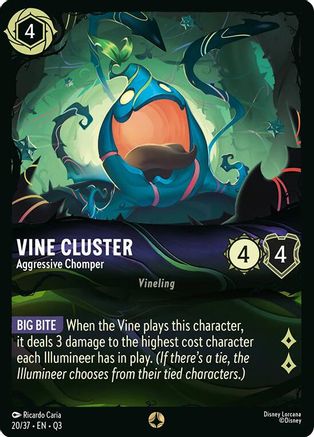 Vine Cluster - Aggressive Chomper (20/37) [Illumineers Quest The Great Hunny Rescue]