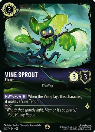 Vine Sprout - Flicker (21/37) [Illumineers Quest The Great Hunny Rescue]