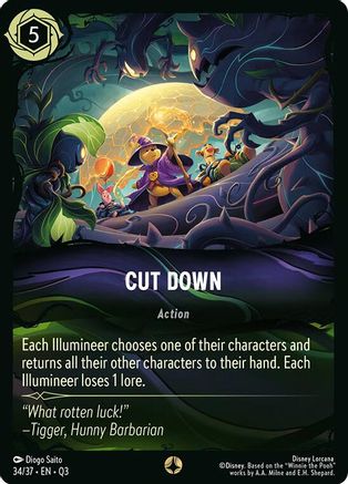 Cut Down (34/37) [Illumineers Quest The Great Hunny Rescue]