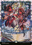 Think Twice (Showcase) (Fracture Foil) [Foundations] Foil
