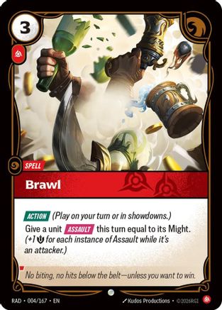 Brawl (004/167) [Radiance] Foil