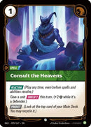 Consult the Heavens (025/167) [Radiance] Foil