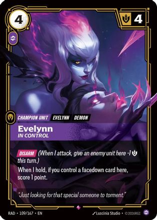 Evelynn, In Control (109/167) [Radiance] Foil