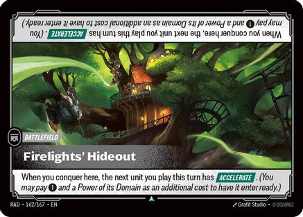 Firelights' Hideout (162/167) [Radiance] Foil