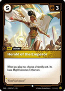 Herald of the Emperor (118/167) [Radiance] Foil