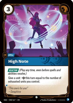 High Note (048/167) [Radiance] Foil
