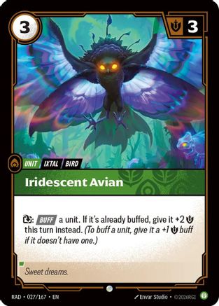 Iridescent Avian (027/167) [Radiance] Foil
