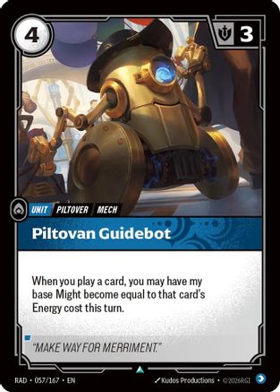 Piltovan Guidebot (057/167) [Radiance] Foil