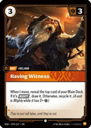 Raving Witness (074/167) [Radiance] Foil