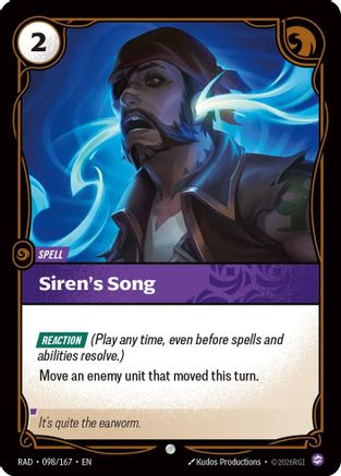Siren's Song (098/167) [Radiance] Foil