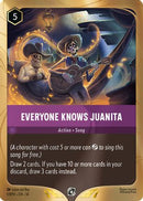 Everyone Knows Juanita (1) [Disney Lorcana Promo Cards] Holofoil