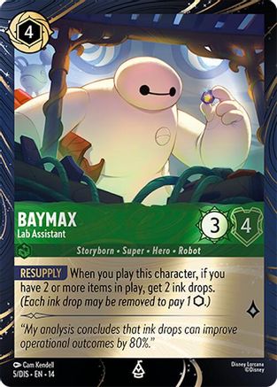 Baymax - Lab Assistant (5) [Disney Lorcana Promo Cards] Holofoil