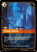 Titanic Shrine (089/167) [Radiance] Foil