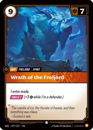 Wrath of the Freljord (077/167) [Radiance] Foil