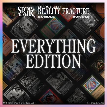 Secret Lair Chaos Vault: Reality Fracture Secret Lair Bundle - Bundle Everything Edition