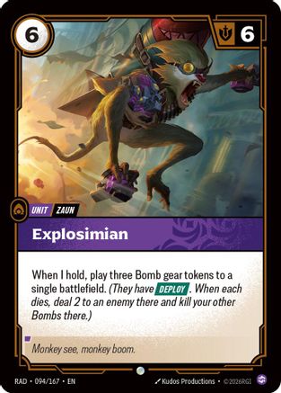 Explosimian (094/167) [Radiance] Foil