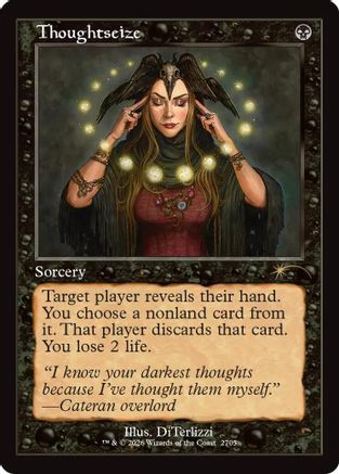 Thoughtseize (2705) (Retro Frame) [Secret Lair Drop Series]