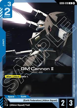 GM Cannon II (GD06-010) [Stardust Trails]