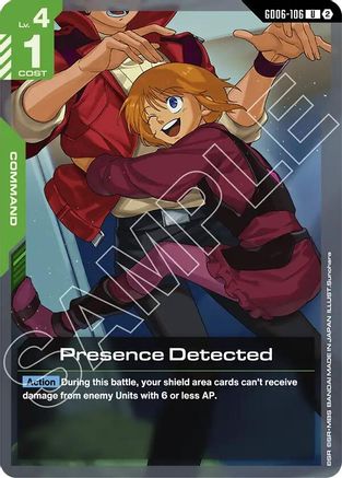 Presence Detected (GD06-106) [Stardust Trails]