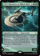 U.S.S. Discovery, at Black Alert [Star Trek] Foil