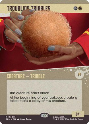 Troubling Tribbles (Showcase) [Star Trek] Foil
