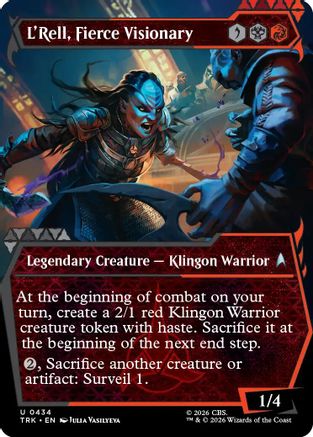 L'Rell, Fierce Visionary (Showcase) [Star Trek] Foil