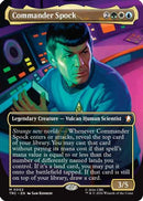Commander Spock (Borderless) [Commander: Star Trek] Foil